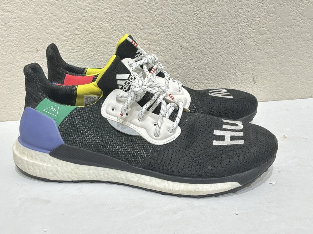 Adidas Solar HU Glide x Pharrell Black 2018 - CG6736 Mens Sneakers 13